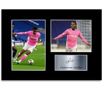 Cameron Archer Football Player A4 Printed Signed Poster Photo Display Mount Gift For Southampton Fans and Supporters