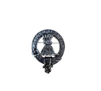 Cameron Clan Crest Pewter Cap Badge Brooch