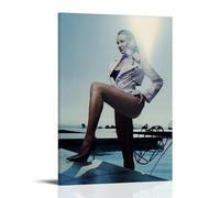 Cameron Diaz High-Quality Decorative Poster Art Painting Canvas Home Decor Bedroom Modern Decorations 12 x 18 Inch (30 x 45 cm)