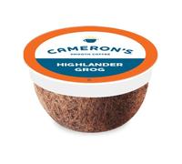 Cameron's Coffee Single Serve Pods, Flavored, Highlander Grog, 32 Count