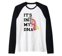 Cameroon Flag DNA Cameroonian Roots Cameroonian Pride Raglan Baseball Tee