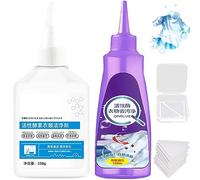 Camic Active Enzyme Clothing Stain Remover, Active Enzymes for Clothes Cleaning, Stubborn Stains Cleaner, Clothes Oil Stain Remover for Stubborn Stains (2PCS)