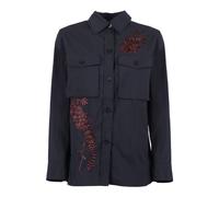 Camicia C/Ricamo - female - P.A.R.O.S.H. - Shirts - Black - M - Blouses & Shirts M