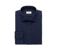 Camicia Cotone e Cachemire - male - Borriello Napoli - Casual Shirts - Blue - 4XL - Shirts 4XL