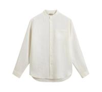Camicia in lino - female - Woolrich - Shirts - White - M - Blouses & Shirts M