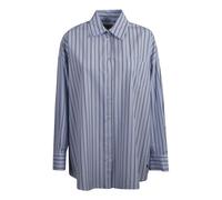 Camicia in popeline fantasia a righe - female - Weekend Max Mara - Shirts - Blue - S - Blouses & Shirts S