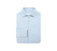 Camicia ML Collo Doppio Uso Zucchero 08 - male - Eleventy - Casual Shirts - Blue - L - Shirts L