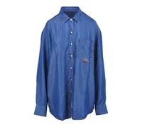 Camicia Over Danielle - female - Roy Roger's - Shirts - Blue - L - Blouses & Shirts L