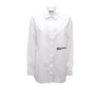 KARL LAGERFELD JEANS, Women's, Relaxed Shirt, Relaxed Fit, White, S