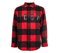 Camicia Shirt - male - Dsquared2 - Casual Shirts - Red - L - Shirts L
