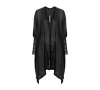 Camicia Zero Shirt Cape Jacket - female - Rick Owens - Ponchos - Black - ONE SIZE - Jackets ONE SIZE