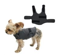 Camidy Adjustable Dog Thunder Jacket - Anxiety Relief Coat with Reflective Strip for Fireworks & Thunder