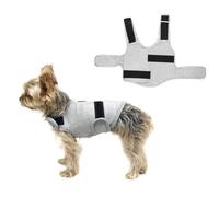 Camidy Dog Anxiety Vest - Adjustable Thunder Jacket With Reflective Strip for Calming During Fireworks and Storms