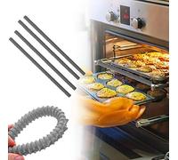 Camidy Silicon Oven Rack Covers,Heat Resistant Oven Edge Guard Protect Against Burns Scars Kitchen Oven Cooker Shelf Protector