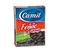 Camil Cooked and Seasoned Black Beans 380g Ready to eat, Easy and fast to prepare - High Protein - Gluten Free