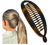 Camila Paris CP5 4. 13cm Tortoise Shell Banana Comb, Pack of 4