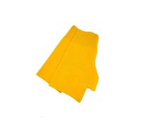 CAMILLA G49 Vera Tucci Originals Designer Luxurious Fingerless Gloves - Ladies Winter Gloves For Women Designer Leather Mittens (MUSTARD)