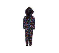 Camille Childrens Super Soft Fleece Onesie - Hooded All in One - Long Sleeved and Full Length with Elasticated Cuffs and Ankles