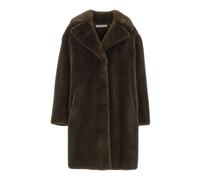 Camille Cocoon Coat - female - STAND STUDIO - Faux Fur & Shearling Jackets - Brown - L - Jackets L
