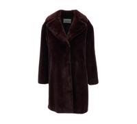 Camille Cocoon Coat - female - STAND STUDIO - Faux Fur & Shearling Jackets - Red - S - Jackets S