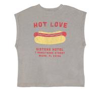 Camille organic cotton terry tank top Grey S
