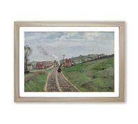 Camille Pissaro Lordship Lane Dulwich Framed Print | A2 Oak Framed Wall Art | Ready to Hang | Modern Nature Picture | Living Room Bedroom Lounge Office