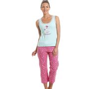 Camille Womens Various Style Fun Design Character Pyjama Set 8-10 Oh La La