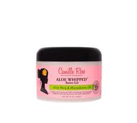Camille Rose Aloe Whipped Butter Hair Styling Gel, All Curl Types, Style and Nourish, Aloe Vera and Macadamia Oil, 240 ml (Pack of 1)
