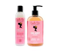 Camille Rose Moisture Milk Leave-In Hair Conditioner 240 ml and Curl Maker Jelly 355 ml Bundle