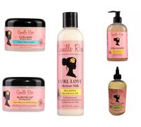 Camille Rose Curlaide,Almond Jai,Curl Maker,Curl Love,Sweet Ginger Rinse Bundle.