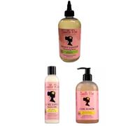 Camille Rose Sweet Ginger Cleansing Rinse, Curl Maker & Curl Love Moisture Milk
