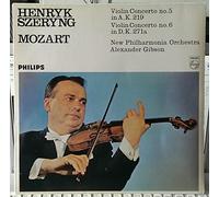 Camille Saint-SaÃ«ns - Henryk Szeryng , Wolfgang Amadeus Mozart , New Philharmonia Orchestra , Alexander Gibson - Violin Concerto No.5 In A, K.219 / Violin Concerto No.6 In D, K.271a - Philips - 6882 006, Philips - 802 709 LY