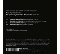 Maja Bogdanovic, RTS Symphony Orchestra, Bojan Sudjic - Saint-Saens: Cello Concerto No. 1, Lalo: Cello Concerto in D Minor