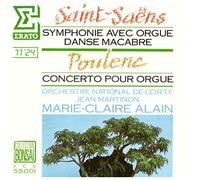Camille Saint-Saëns / Francis Poulenc - Symphonie Avec Orgue · Danse Macabre · Concerto Pour Orgue