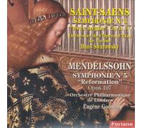 Camille Saint Saens Mendelssohn - Symphony No. 3 / Symphony No. 5