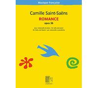 Camille Saint-Saëns: Romance opus 36: Cello and Accomp.: Instrumental Work