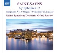 Malmo So/Soustrot - Saint-Saens:Symphonies Vol. 2