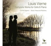 Camille Seghers, Alexis Thibaut de Maisières - Louis Vierne Complete Works for Cello & Piano