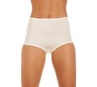 Camille Womens Two Pack Smooth High Waist Beige Control Briefs 20