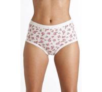 Camille Womens Ladies 3 Pack Cotton Pink Mix Full Comfort Briefs 24-26