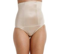Camille Two Pack Beige High Waist Support Shapewear Briefs - BEIGE - 22