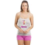 Camille Womens Two Piece Cotton Short Pyjama Set - 12-14