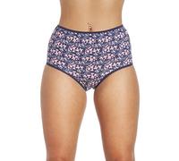 Camille Womens Four Pack Multicoloured 100% Cotton Full Briefs 18-20 Mixed PK