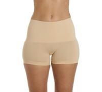 Camille Womens Beige Seamfree Shapewear Comfort Control Short 2 Pack - BEIGE - S