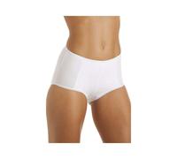 Camille Womens Classic Cotton 3 Pack Control Briefs - WHITE - 22-24