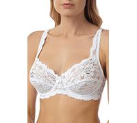 Camille Women's Classic Underwired Floral Lace Bra in White | Size: 34B Camille White 34B