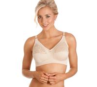 Camille Womens Cotton Lined Soft Comfort Beige Bra - BEIGE - 40DD
