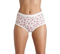 Camille Womens Ladies 3 Pack Cotton Pink Mix Full Comfort Briefs 24-26