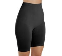 Camille Womens Ladies Underwear Black Seamfree Shapewear Comfort Control Thigh Slimmer Support Briefs S