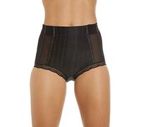 Camille Womens Shpaewear Multipack Two Pack High Waisted Control Support Briefs 16 Black